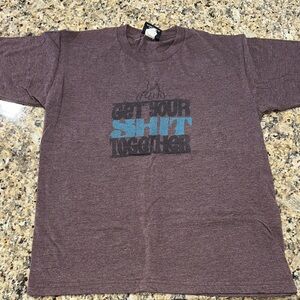 Men's “Get Your Shit Together” Graphic T-Shirt in Brown